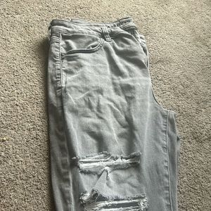 They stretchy and run big . Only worn 2x